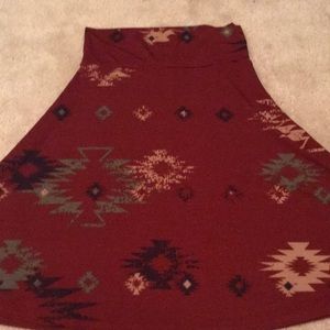 LuLaRoe Azure Skirt NWOT